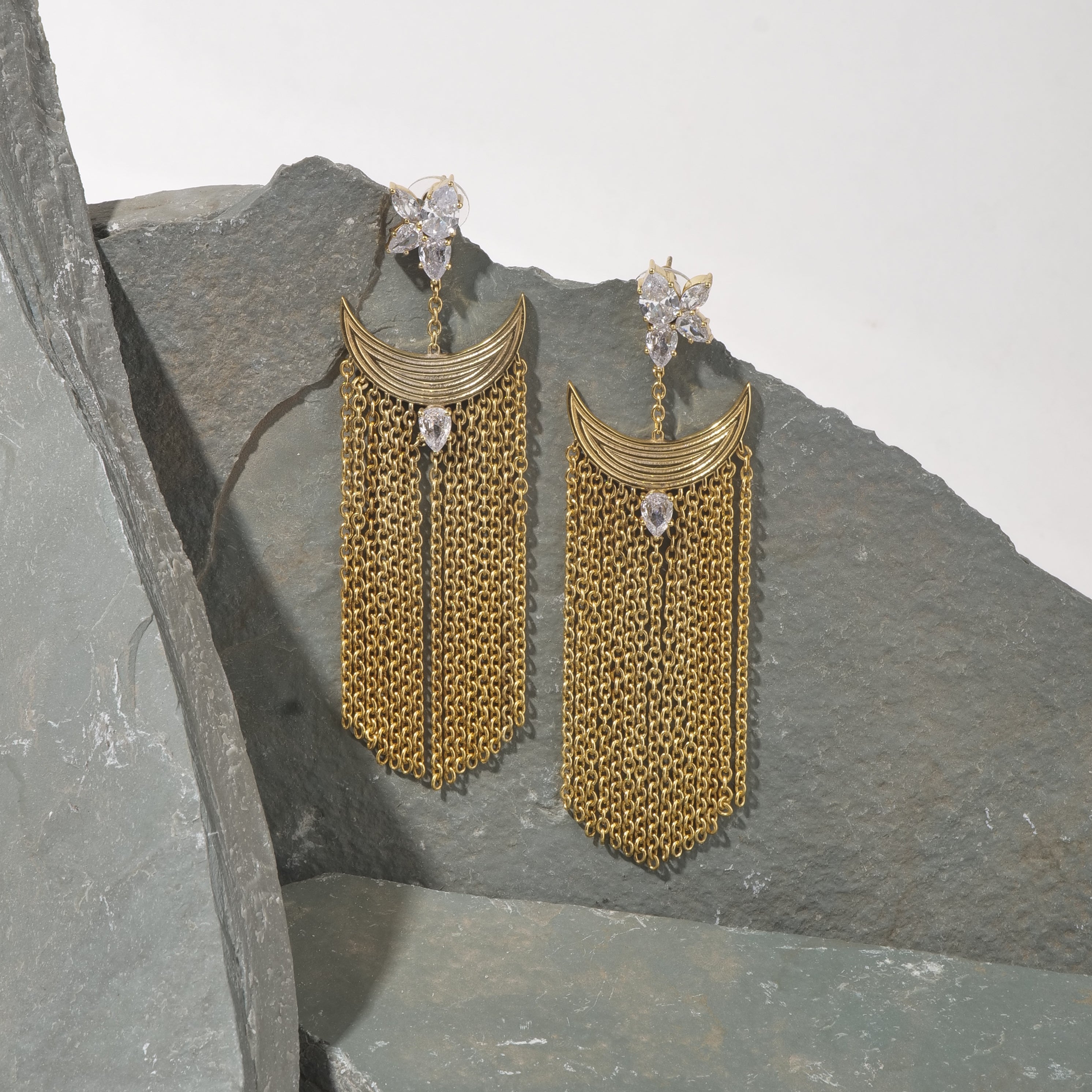 Audrey Waterfall Earrings