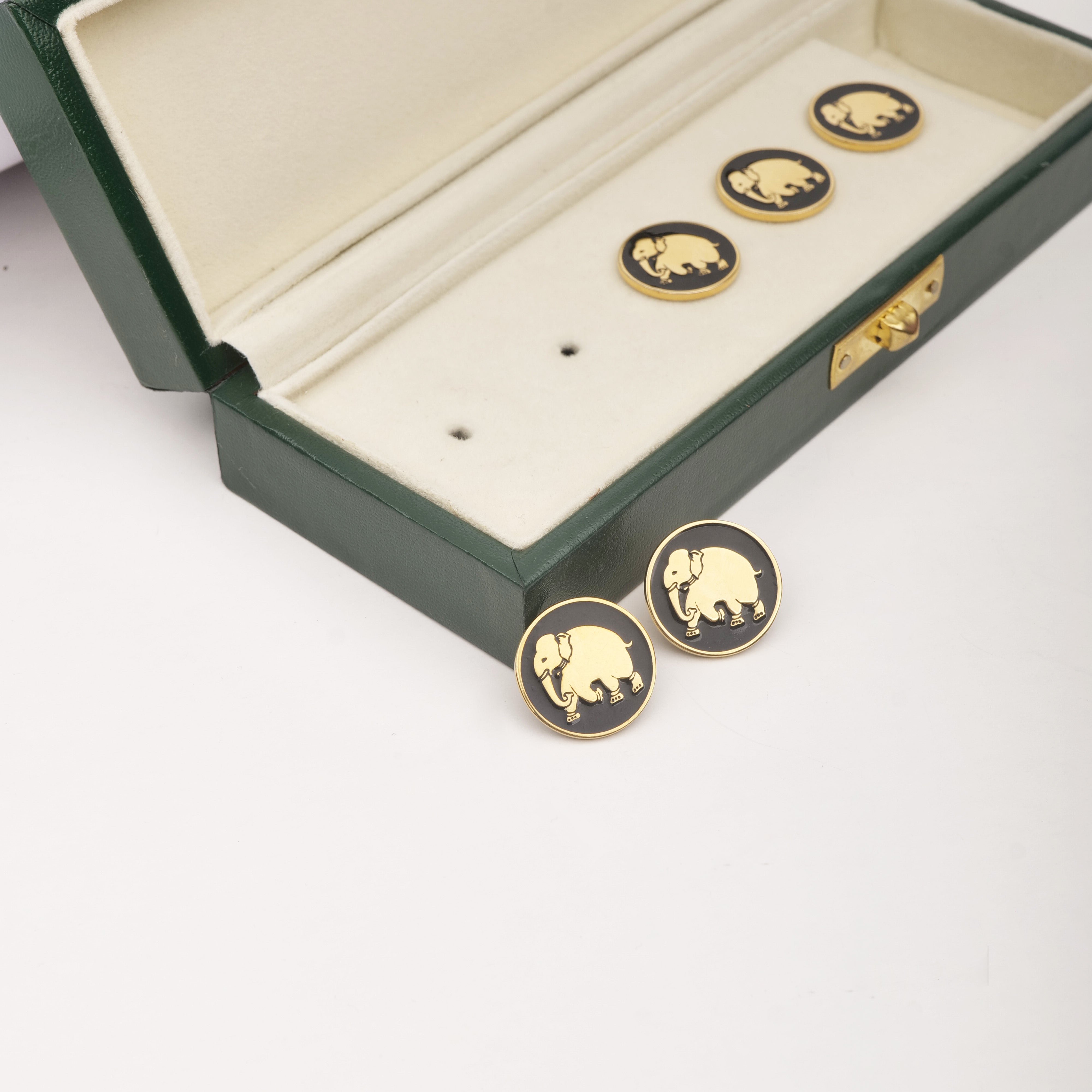 Elephant Trail Bandhgala Buttons