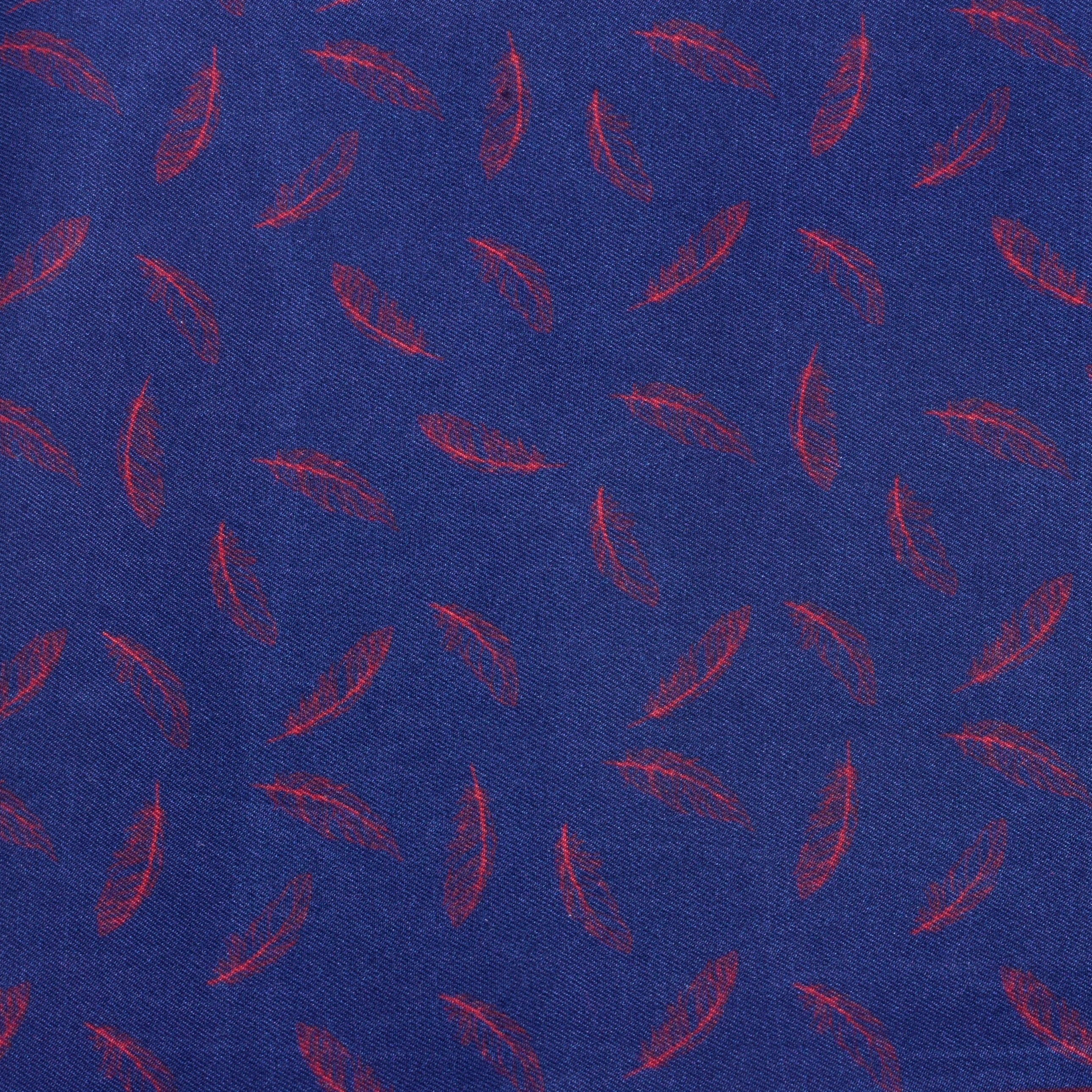 Feather Pocket Square