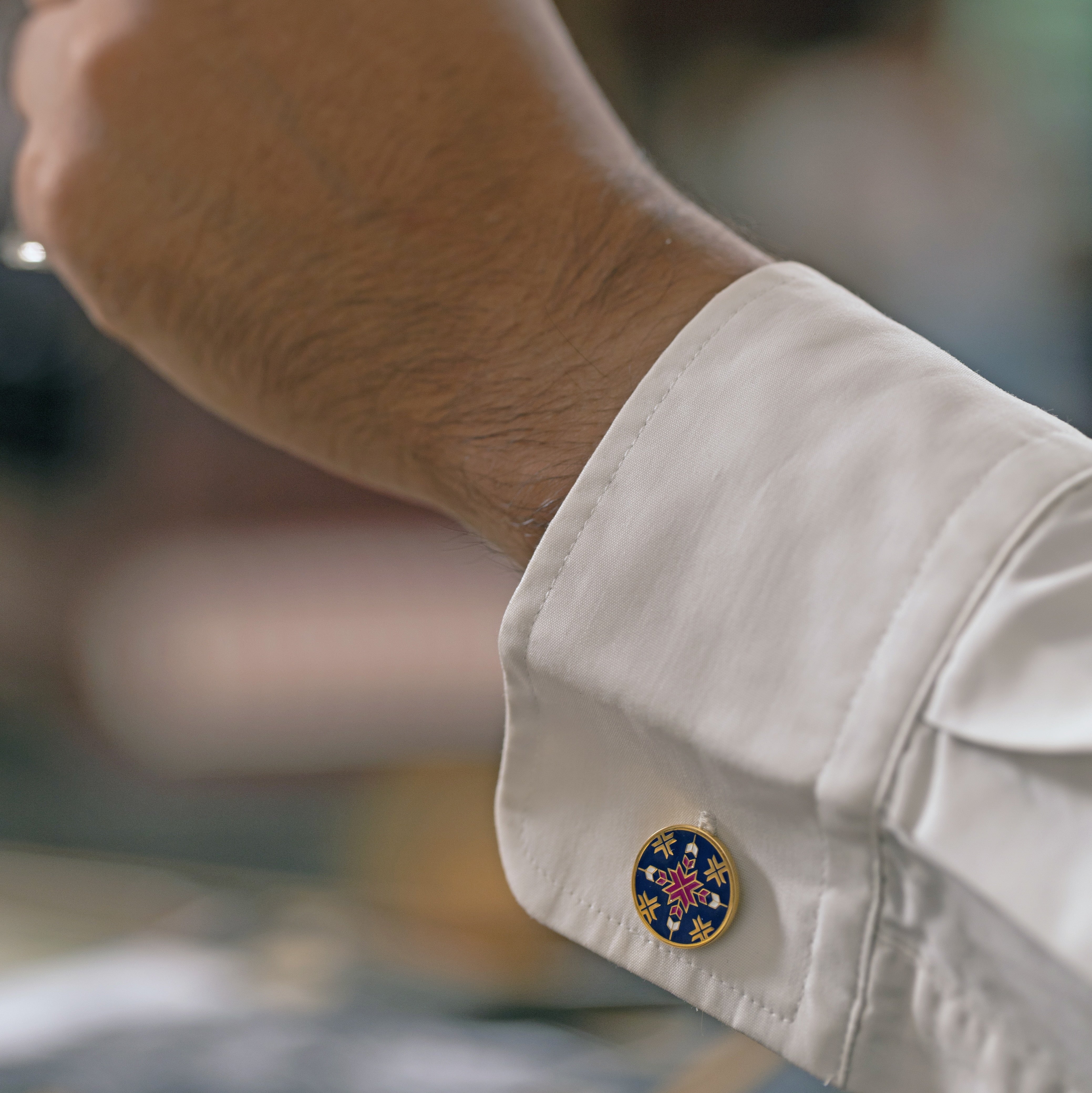 Phulkari Cufflinks
