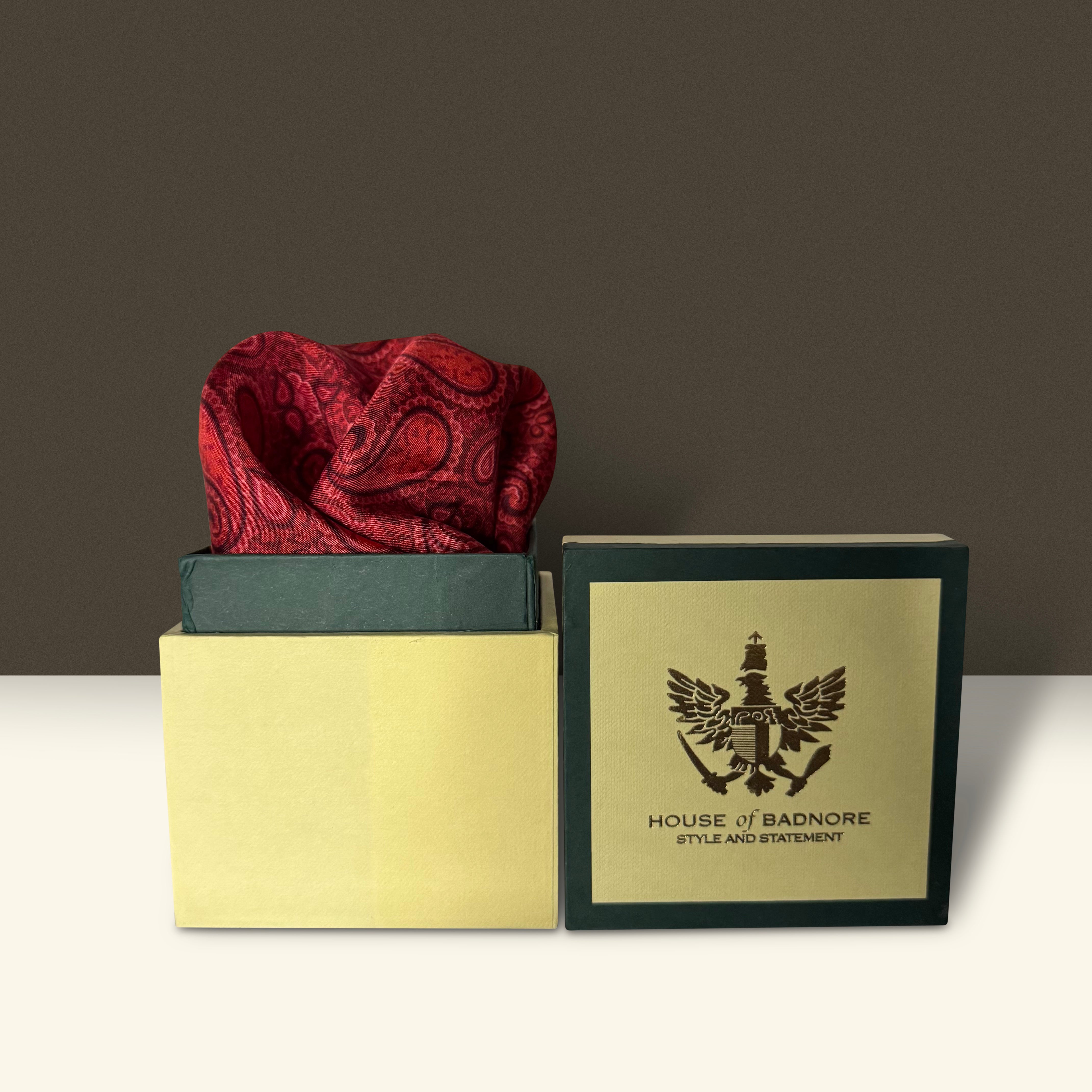 Paisley Pocket Square