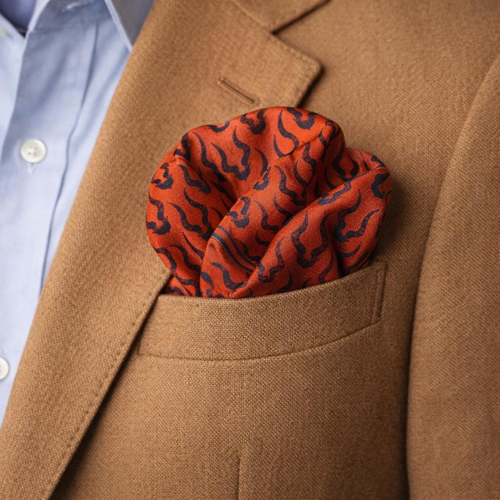 The Buck Stops Here Pocket Square
