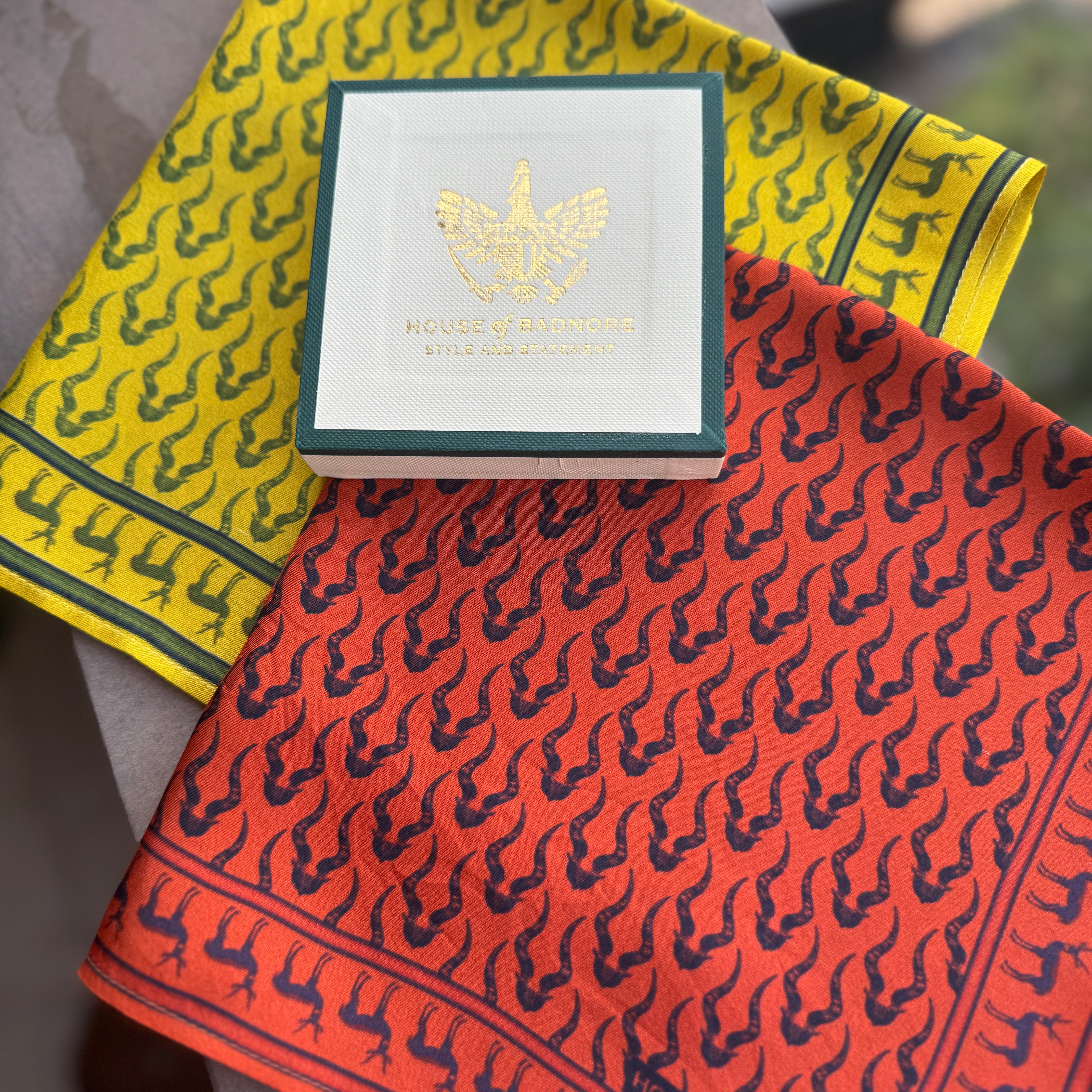The Buck Stops Here Pocket Square