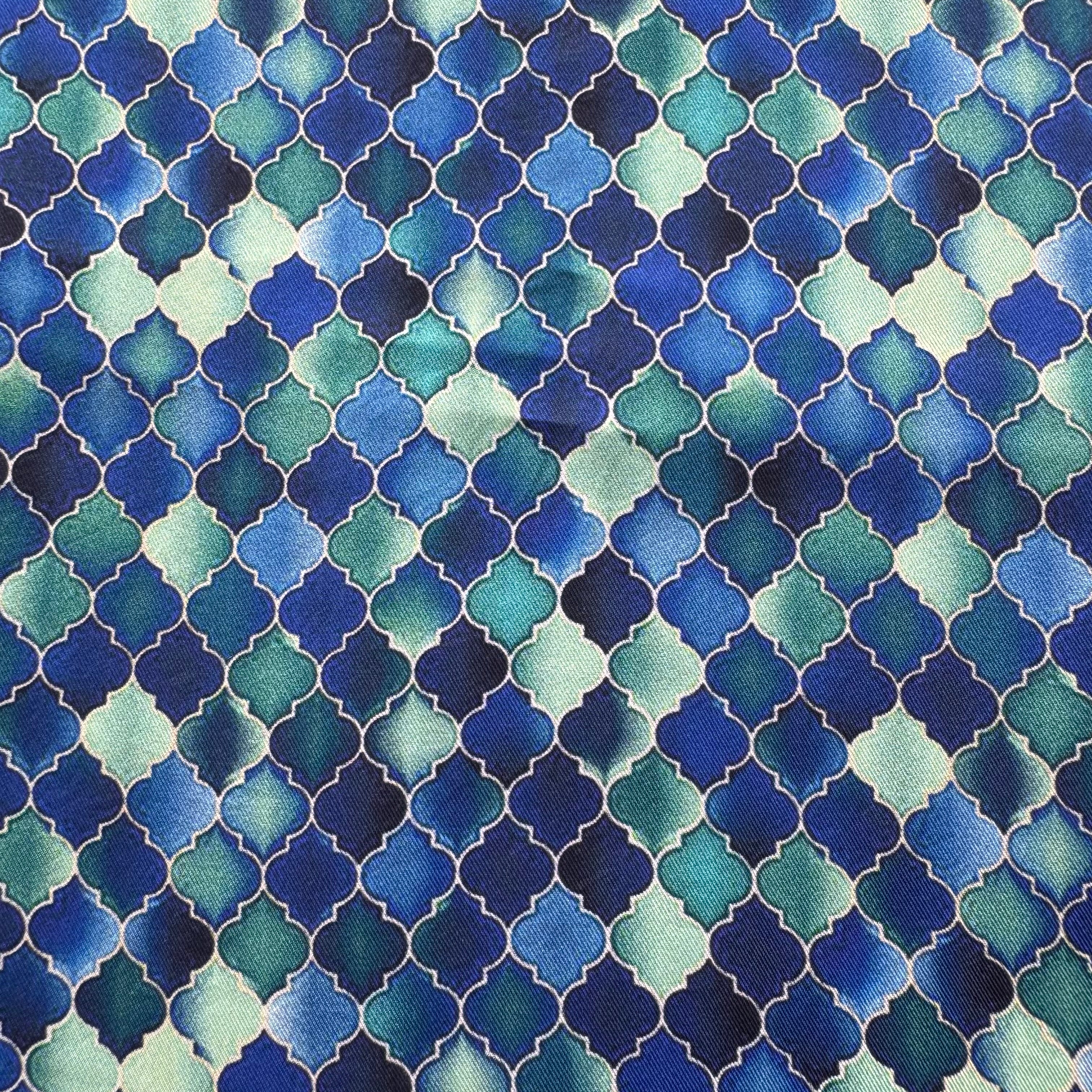 Udaipur Mosaic Pocket Square