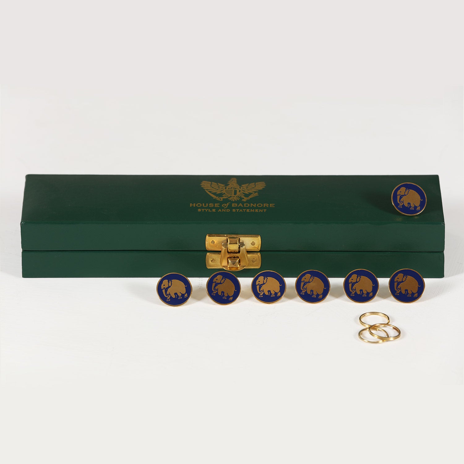 Elephant Trail Bandhgala Buttons