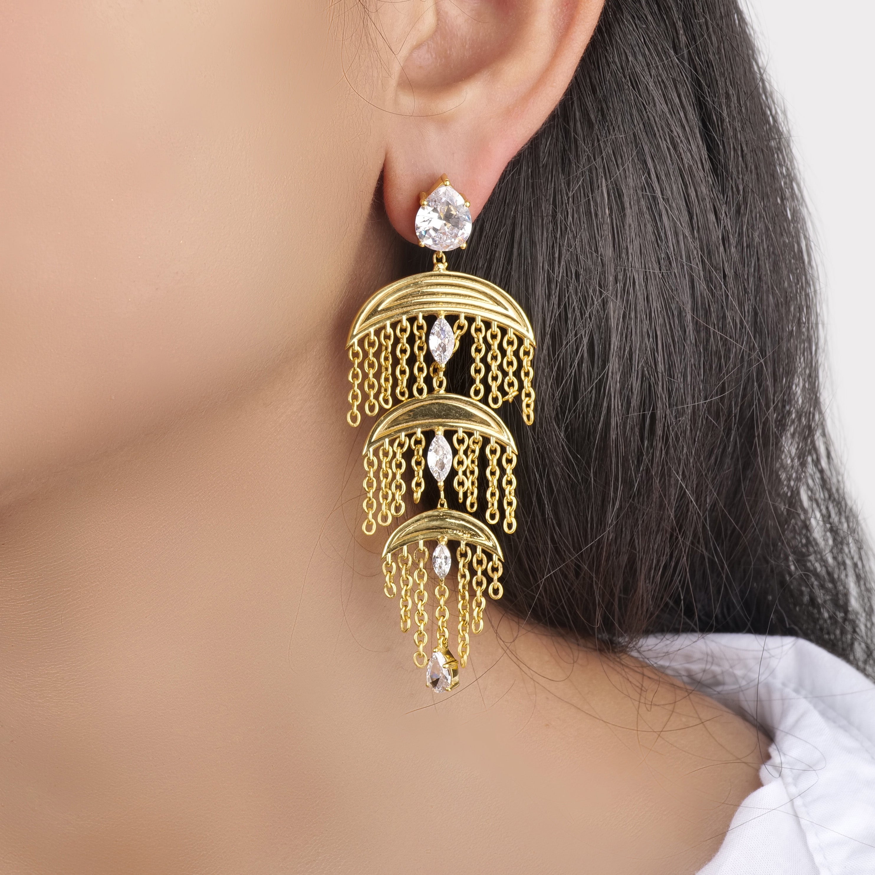 Audrey Chandelier Earrings