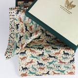 Cheetah Pocket Square & Ascot Scarf Set