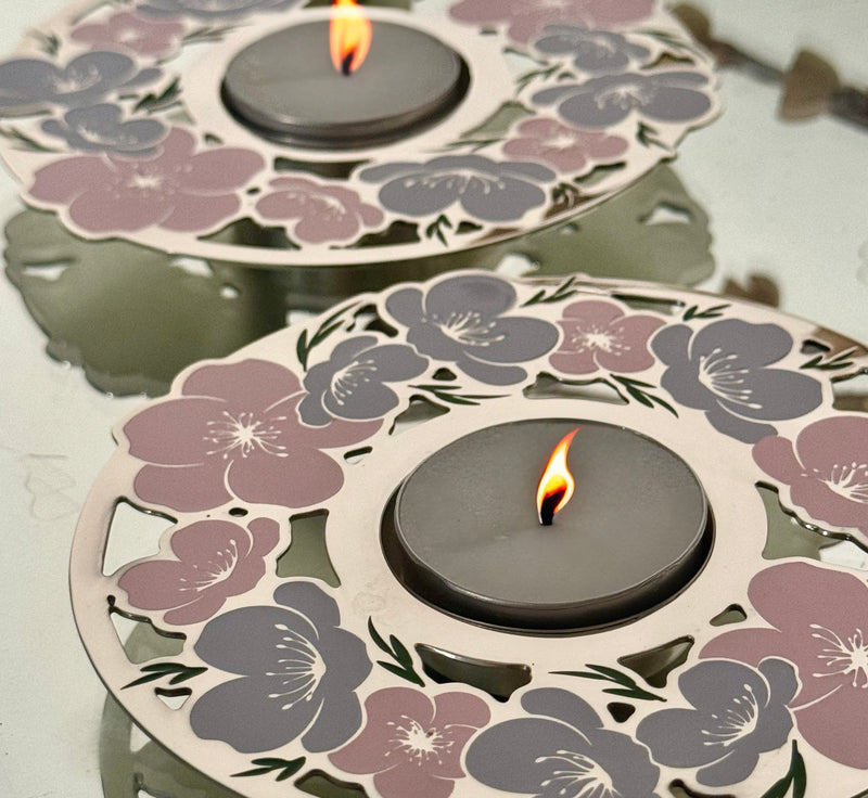 Cherry Blossom Garland Votive