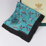 Flights of Fancy Pocket Square & Ascot Scarf Set