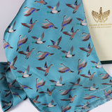 Flights of Fancy Pocket Square & Ascot Scarf Set