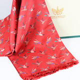 Flights of Fancy Pocket Square & Ascot Scarf Set