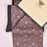 Flights of Fancy Pocket Square & Ascot Scarf Set