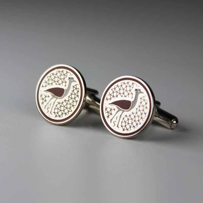 Godavan Pocket Square & Cufflinks Set