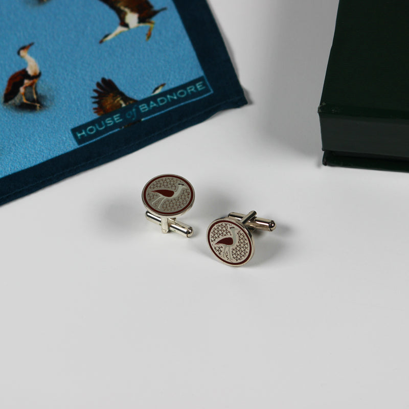 Godavan Pocket Square & Cufflinks Set