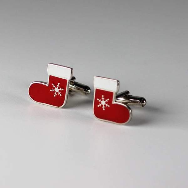 Santa Boot Cufflinks