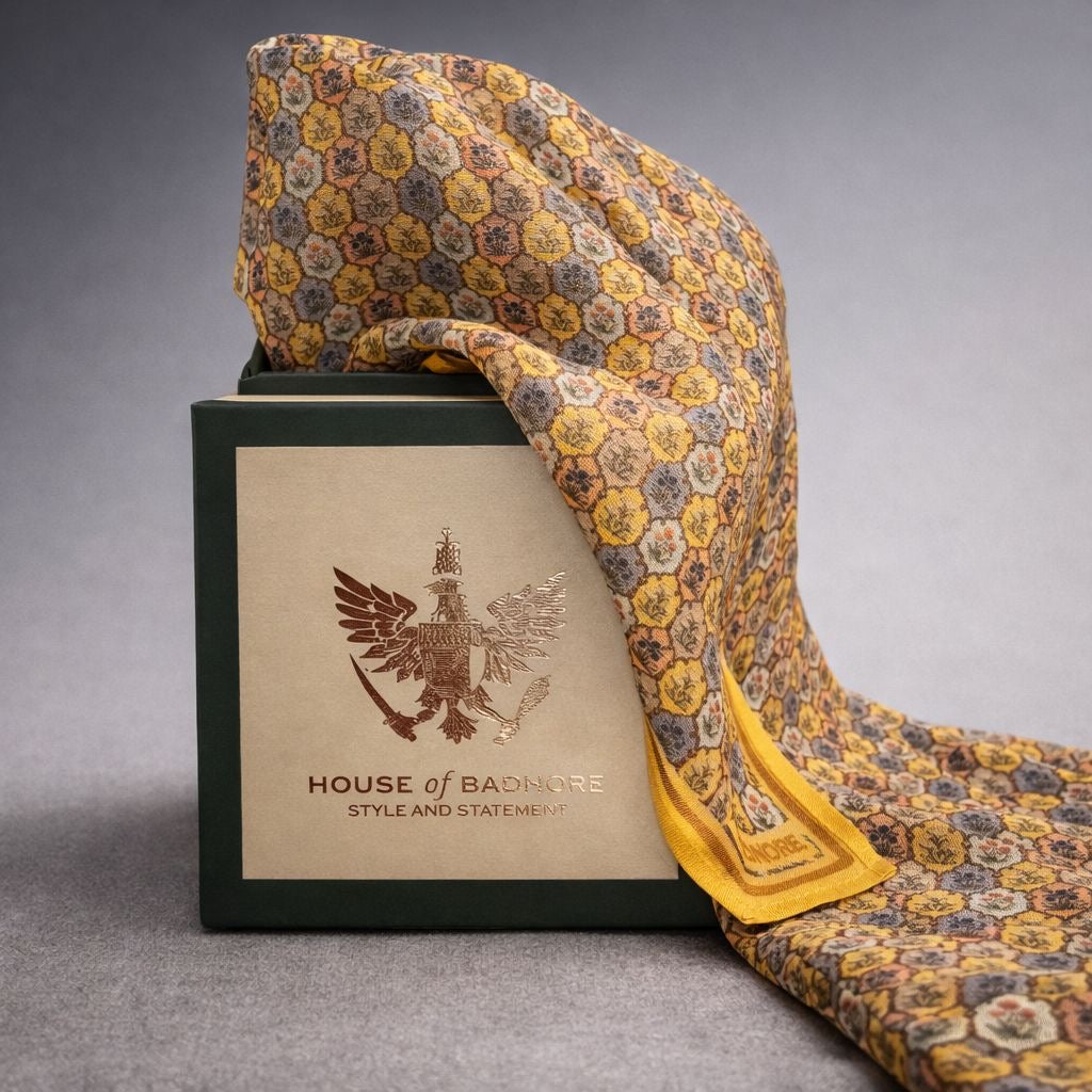 Jaipur Jharokha Pocket Square