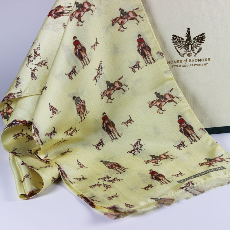 Masters Pocket Square & Ascot Scarf Set