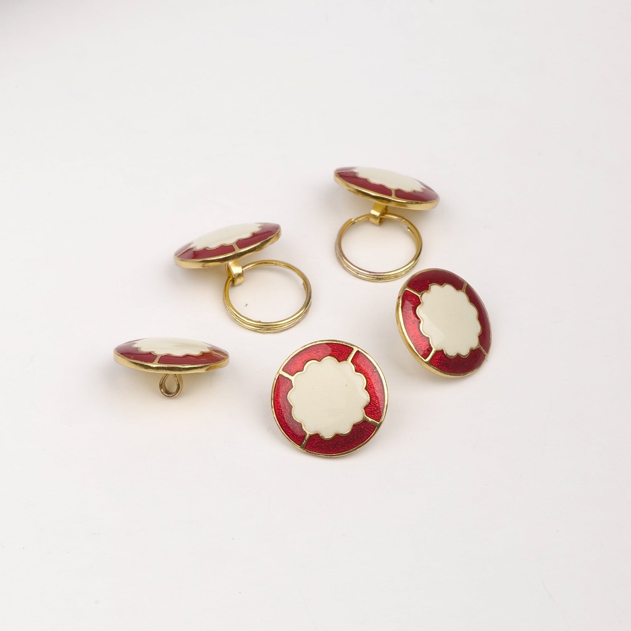 Two-Tone Bandhgala Buttons