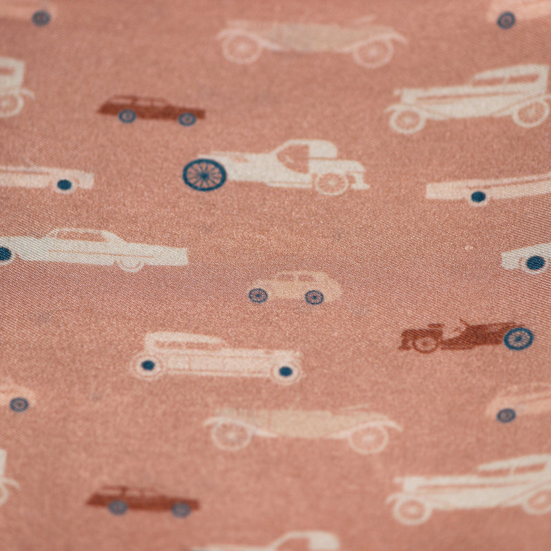 Vintage Car Pocket Square