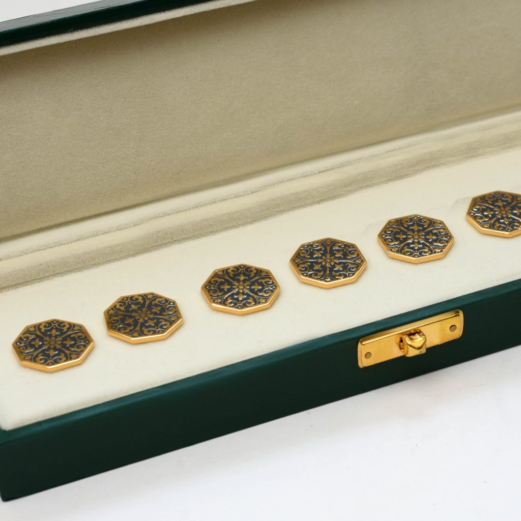 Eden Bandhgala Buttons (Grey)